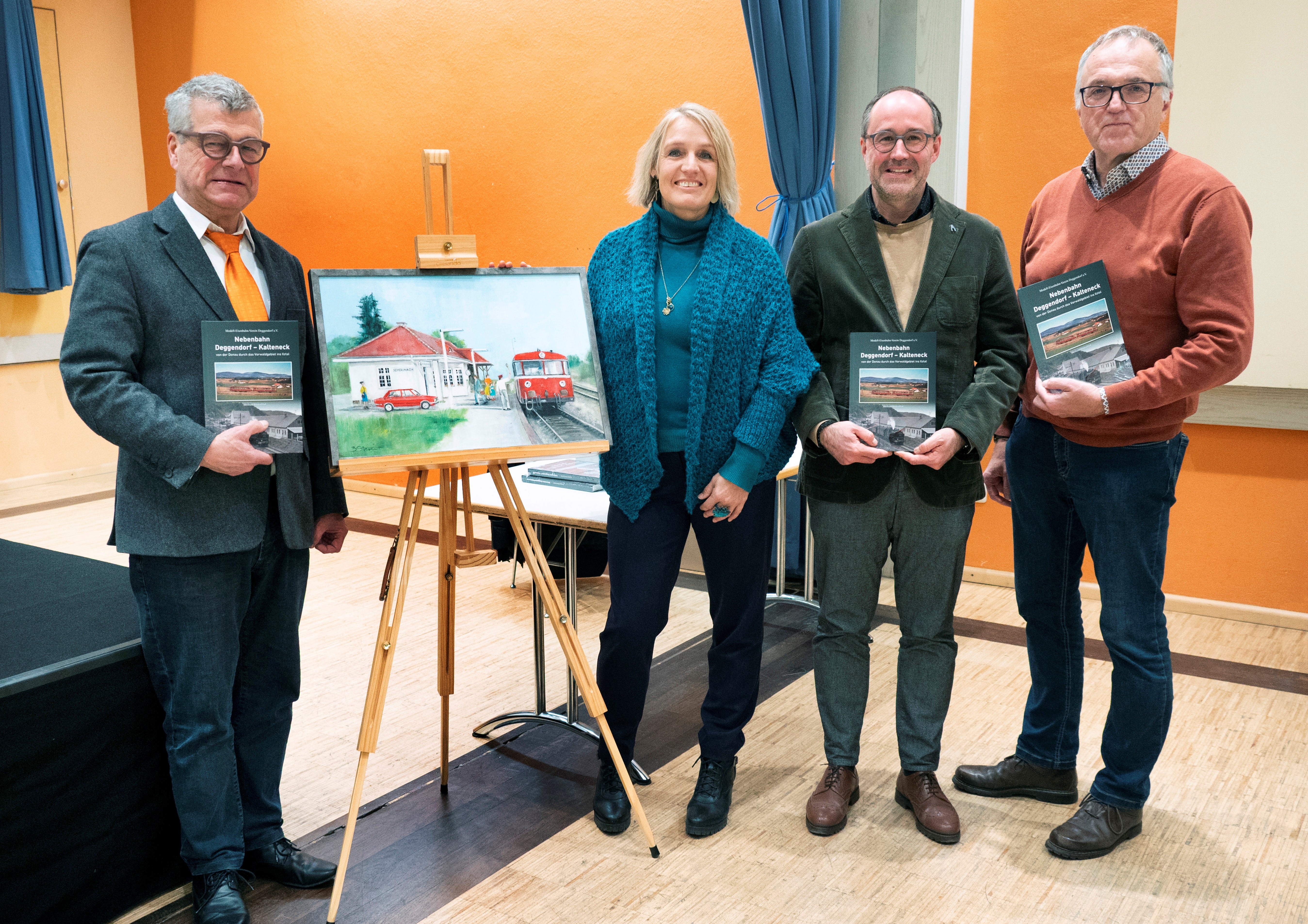 Buchneuerscheinung &uuml;ber die Nebenbahn Deggendorf &ndash; Kalteneck